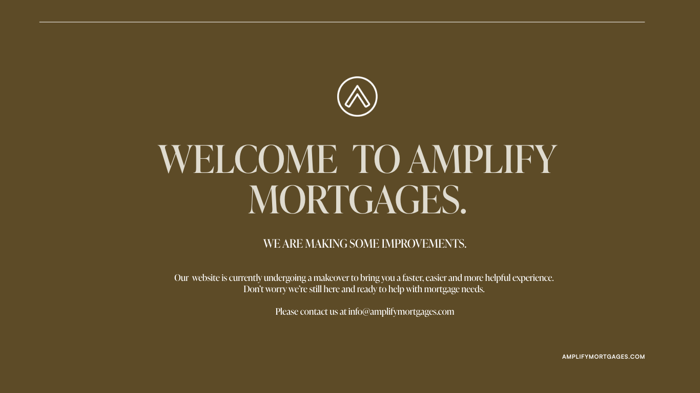 Amplify Mortgages holding page image